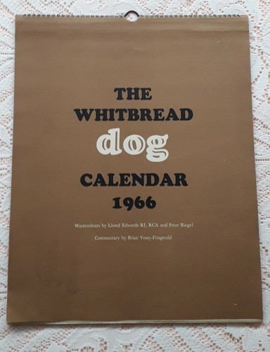 1966 whitbread dog calendar - 1966,